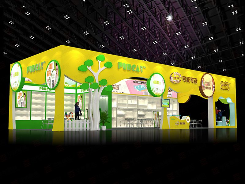 樂(lè)欣—嬰童展攤位裝修