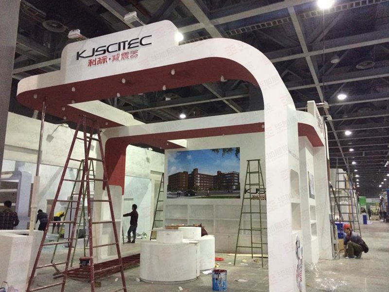 摩配展展臺布展 摩配展展臺布展