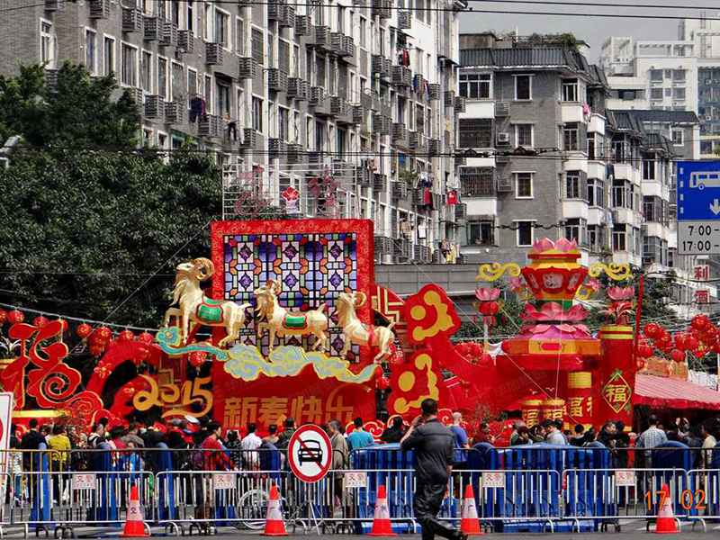 廣州荔灣迎春花市設(shè)計