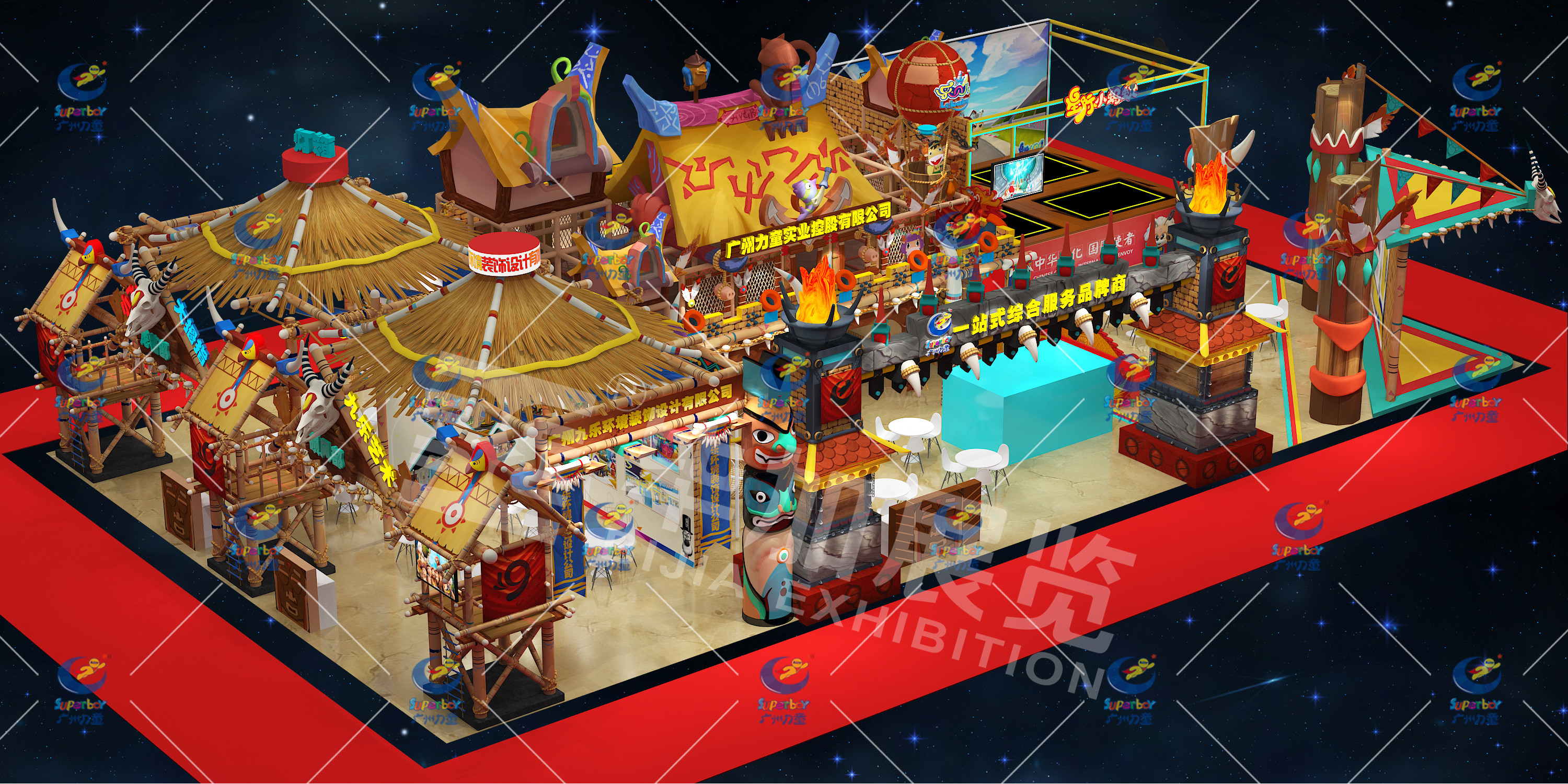 游戲展的設(shè)計(jì)搭建 游戲展的設(shè)計(jì)搭建