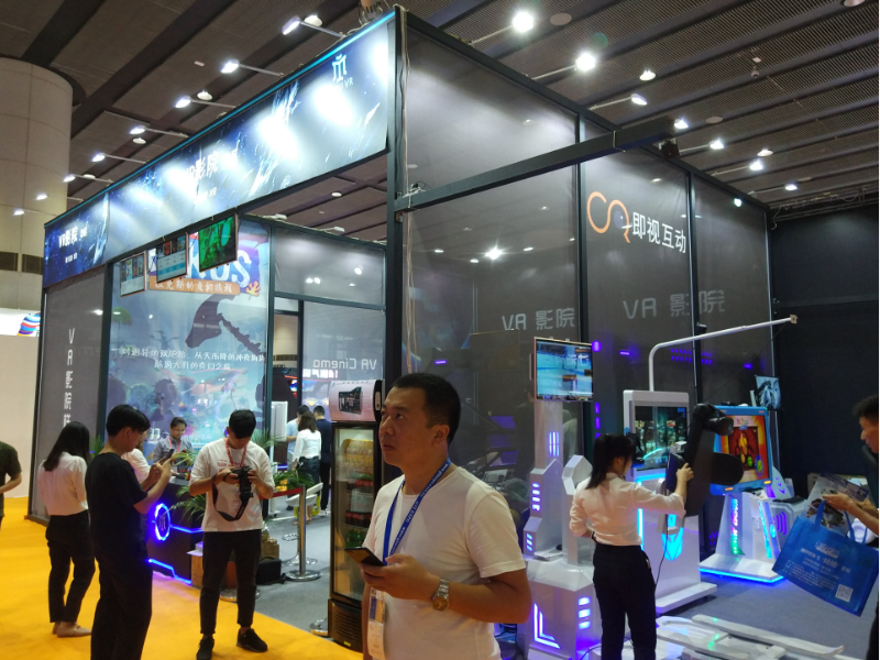 即時(shí)互動——游戲展展位搭建