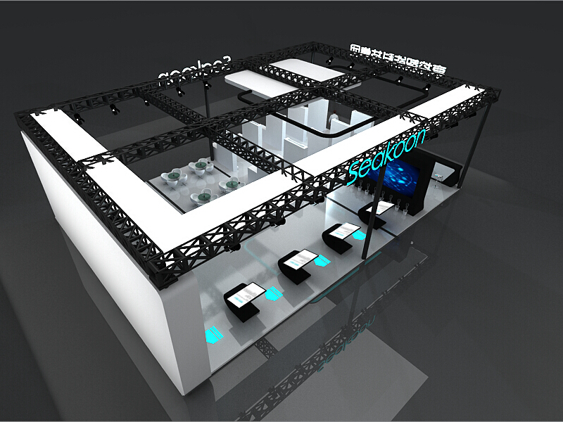 享控智能—智博會展覽設計裝修案例 享控智能—智博會展覽設計裝修案例