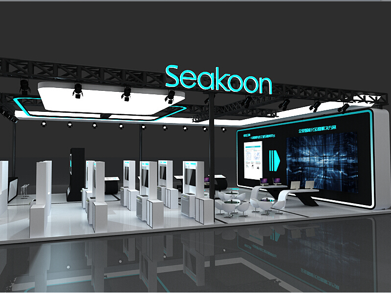 享控智能—智博會展覽設計裝修案例 享控智能—智博會展覽設計裝修案例