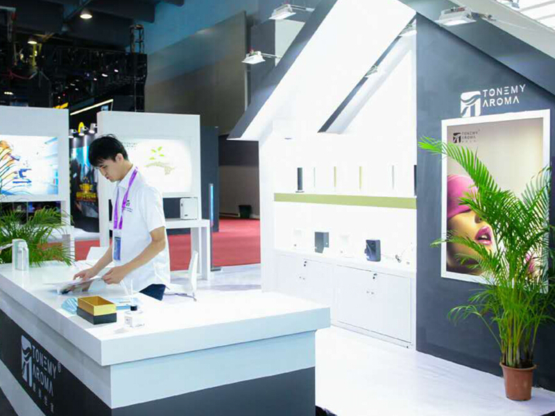 唐美世家——智能博覽會展臺設計