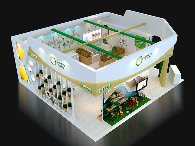 奧蓓斯——美博會展位特裝搭建 奧蓓斯——美博會展位特裝搭建