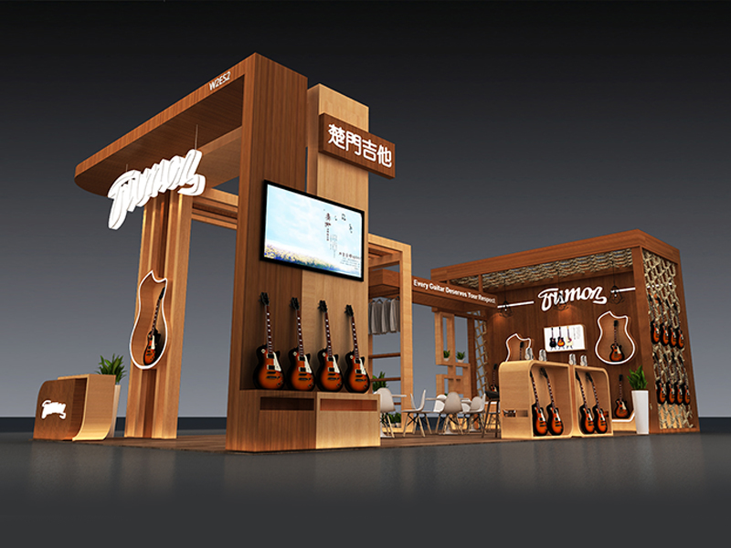 楚門吉他——樂器展設(shè)計搭建