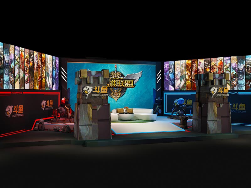 斗魚游戲—直播間設(shè)計(jì)搭建 斗魚游戲—直播間設(shè)計(jì)搭建