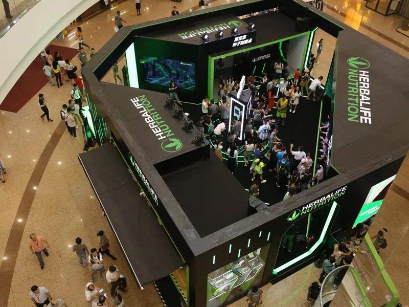 康寶萊品牌—快閃店搭建 康寶萊品牌—快閃店搭建