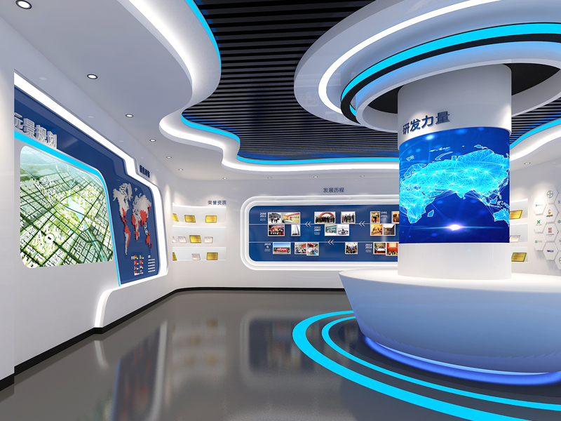 美邦藥業(yè)—展廳設計 美邦藥業(yè)—展廳設計