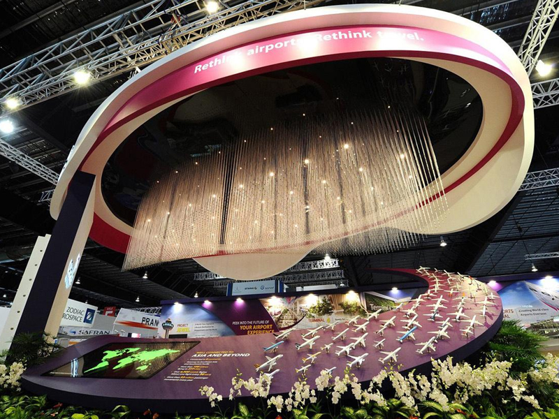 樟宜機場——航展設(shè)計搭建