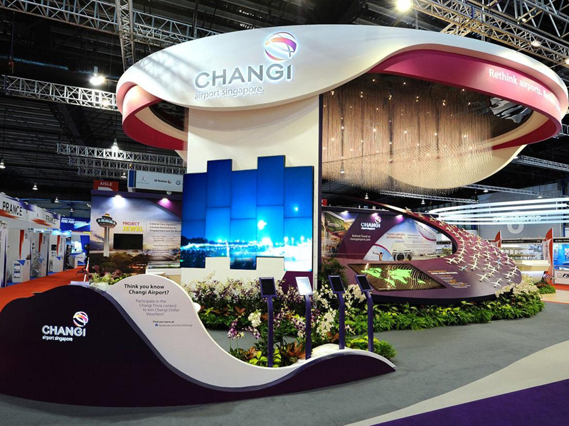 樟宜機場——航展設(shè)計搭建