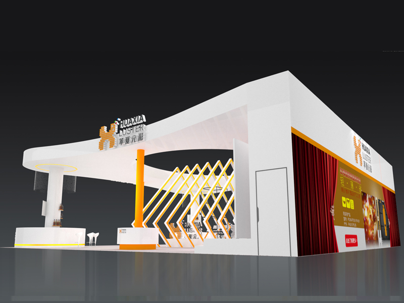 華夏光彩——照明LED展搭建設(shè)計 華夏光彩——照明LED展搭建設(shè)計