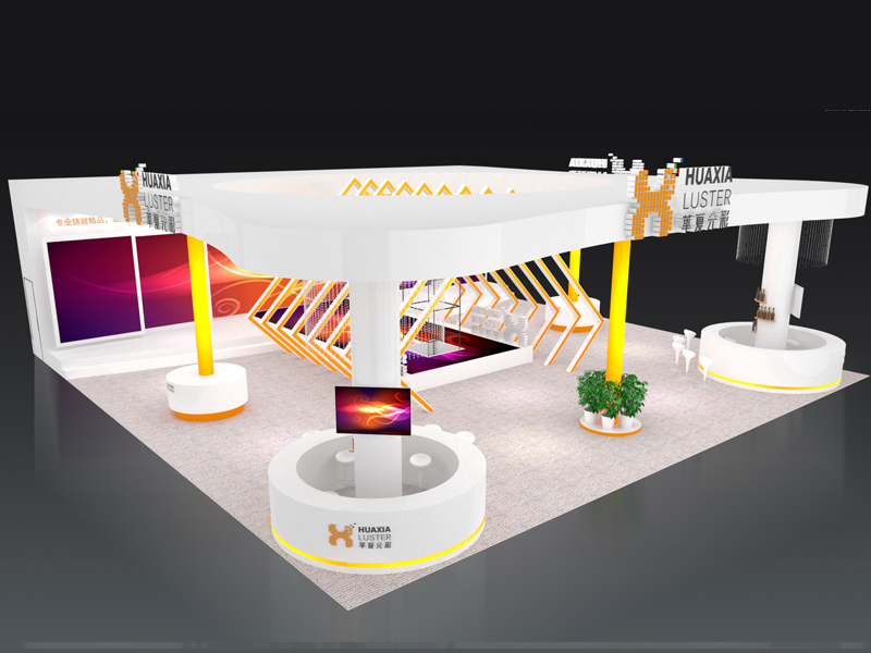 華夏光彩——照明LED展搭建設(shè)計 華夏光彩——照明LED展搭建設(shè)計